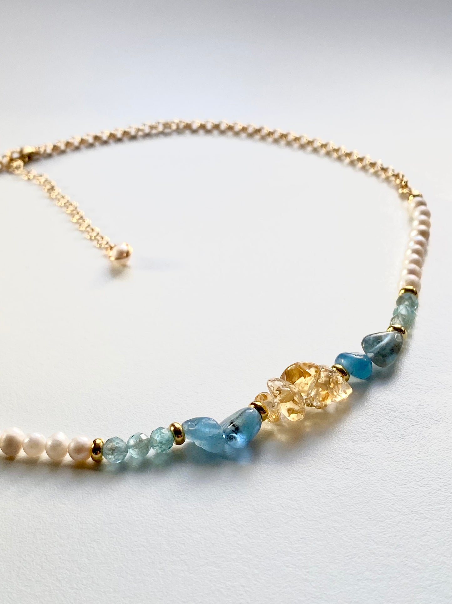 Sun-kissed Sea Necklace