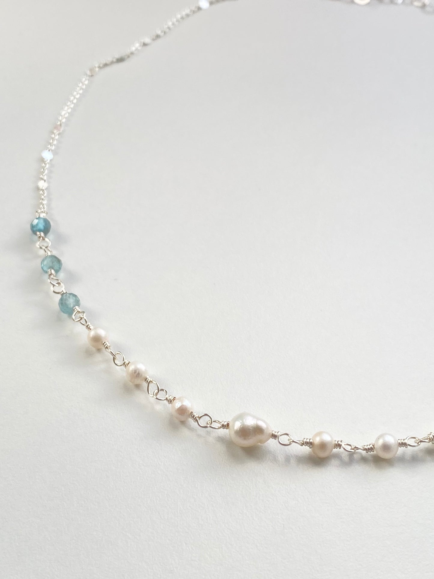 Silver Plated Reef Necklace