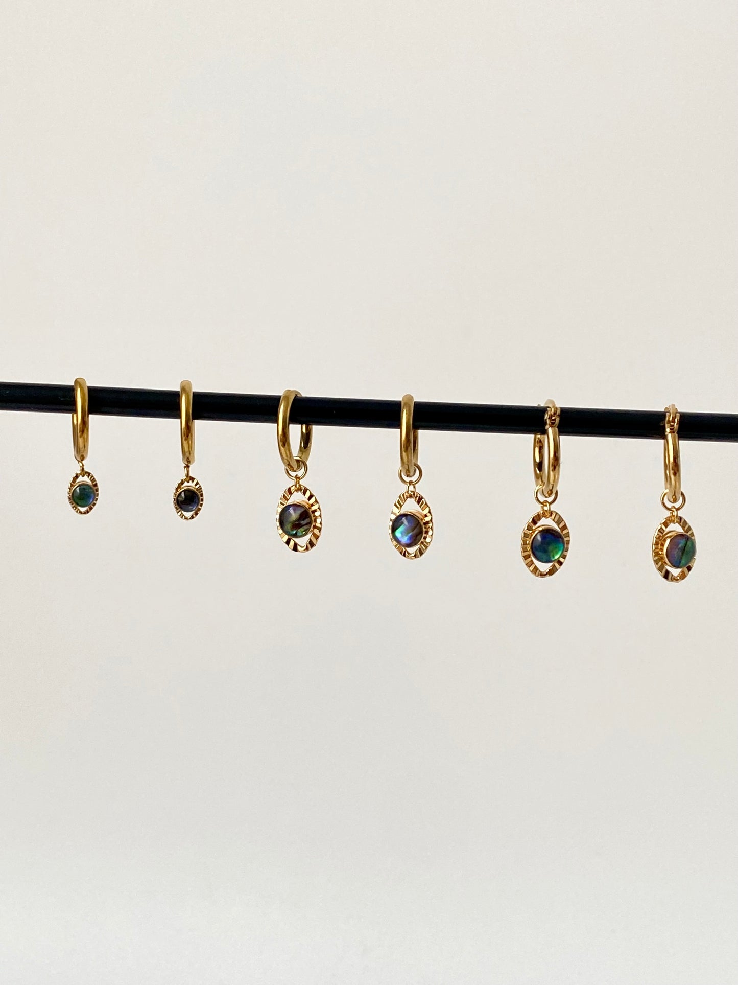 Mermaid Eyes Hoops