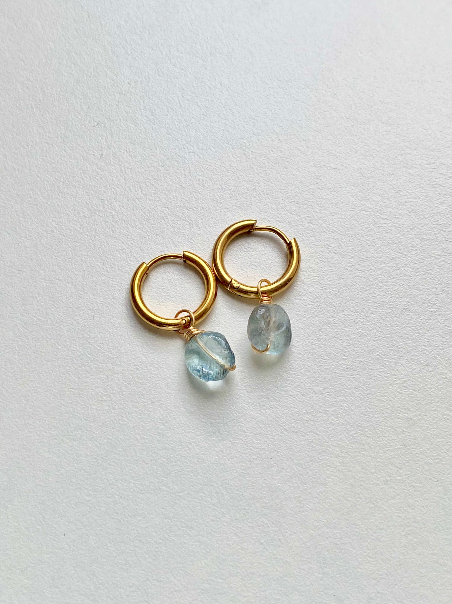 Aquamarine Huggies