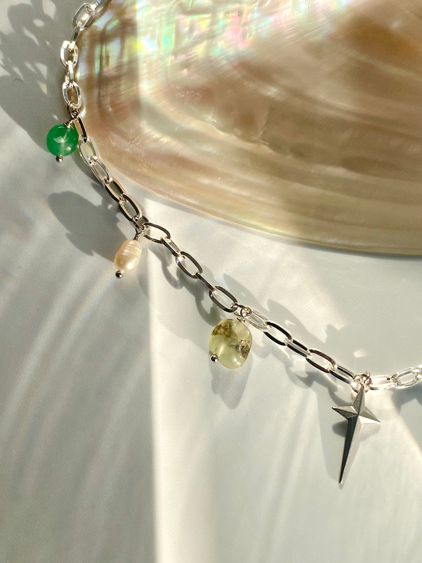 In My Greens Charm Necklace