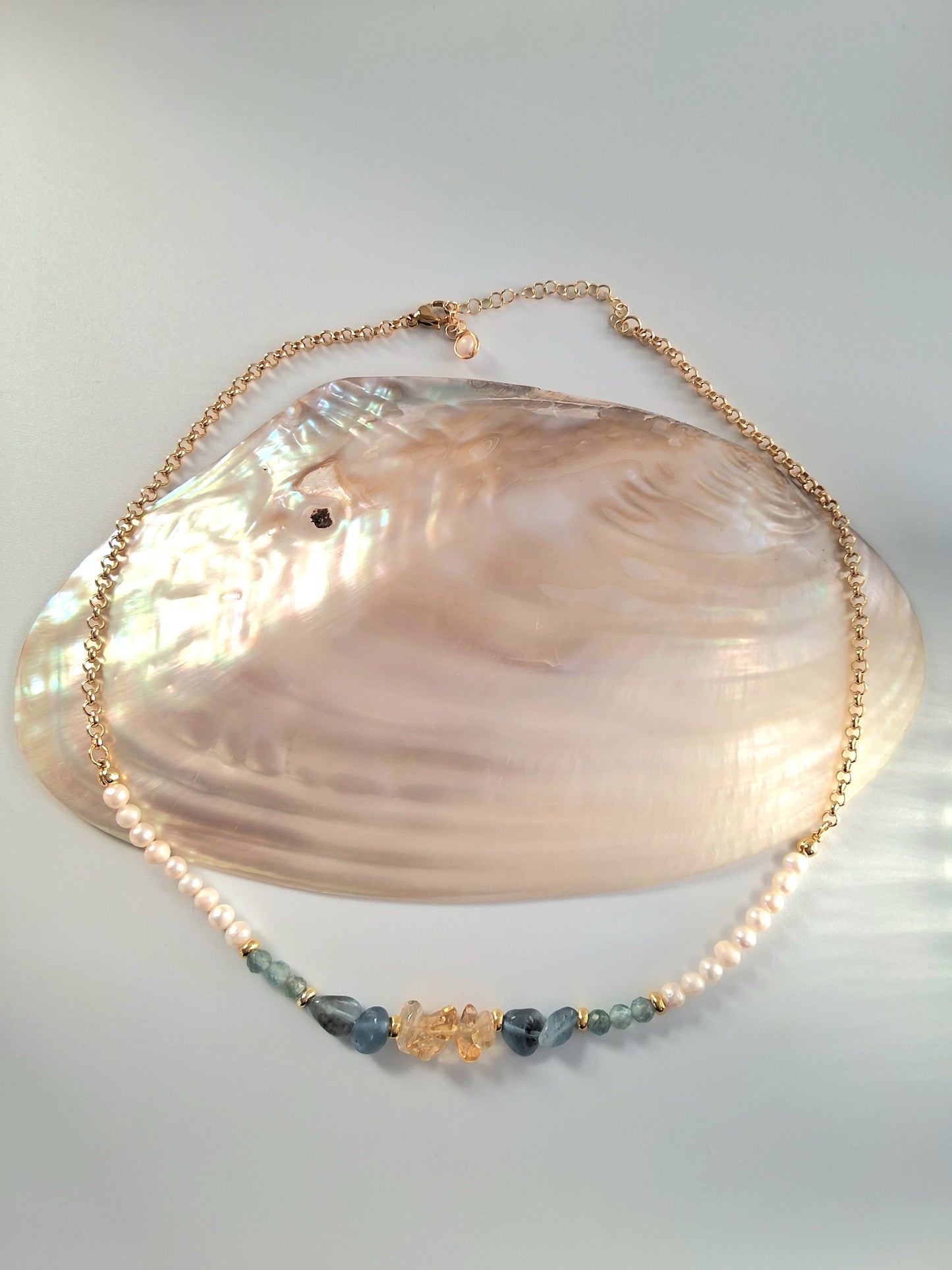 Sun-kissed Sea Necklace