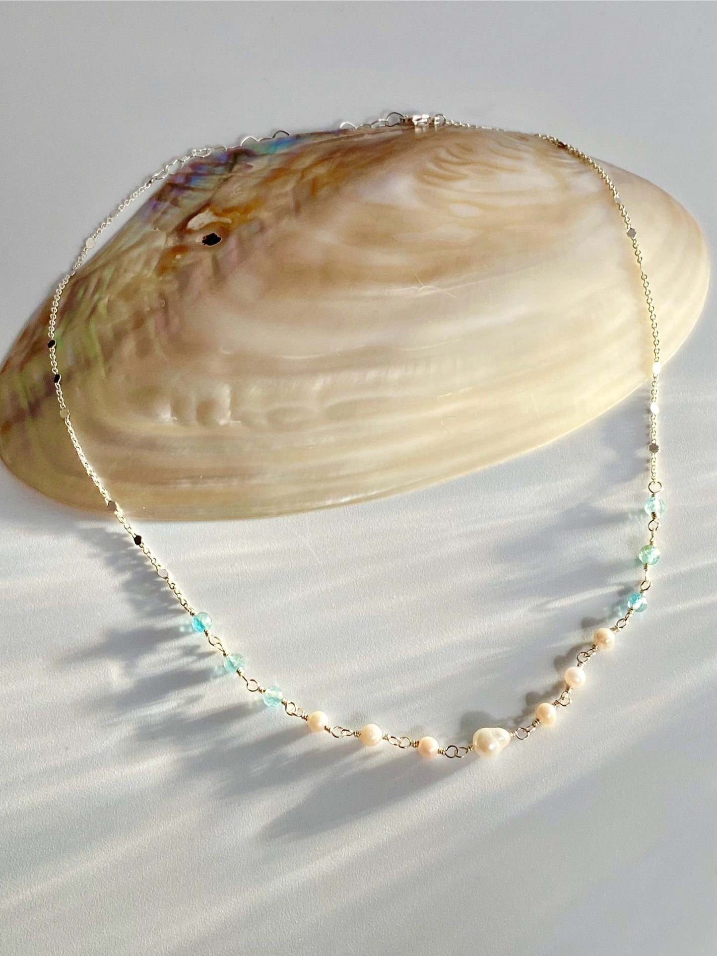 Silver Plated Reef Necklace