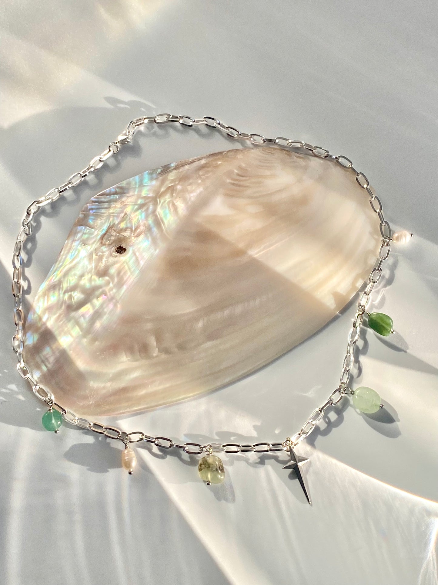 In My Greens Charm Necklace