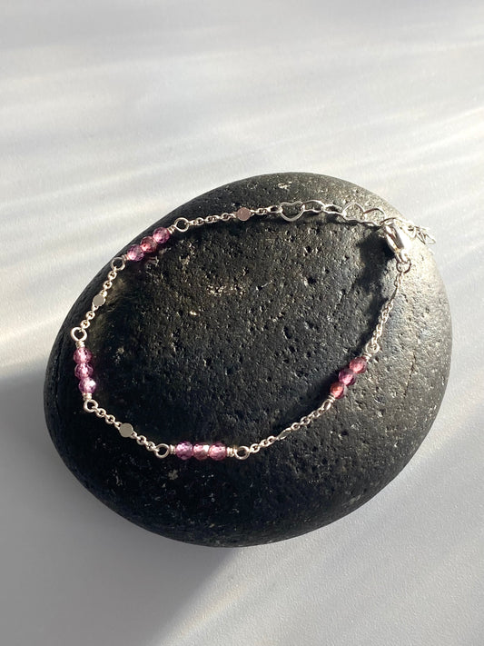 Garnet Lust Bracelet