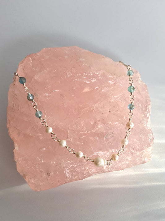 Silver Plated Reef Necklace