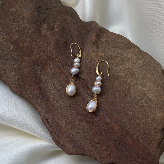 Multi-Pearls Earrings