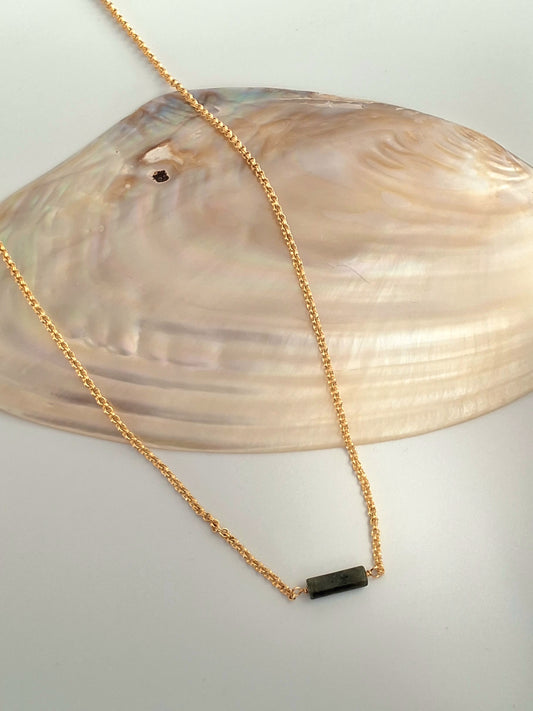 Earthbound Green Jade Necklace